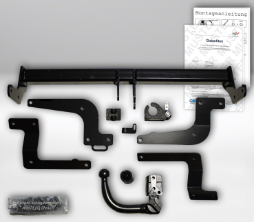 Anhängelasterhöhung Toyota RAV4 V, Typ A5 ab Baujahr 12.2018 auf bis zu 2.100 kg (Abnehmbar)