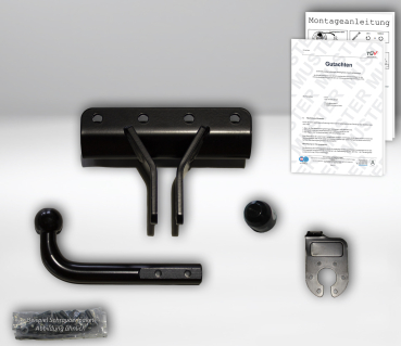 Anhängelasterhöhung Jeep Gladiator, Typ JT ab Baujahr 04.2021 auf bis zu 3.500 kg (starr)