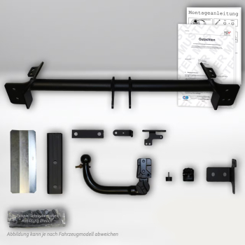 Anhängelasterhöhung Land Rover Evoque, Typ LV ab Baujahr 10.2013 bis 11.2018 auf bis zu 2.500 kg