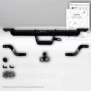 Anhängelasterhöhung Toyota Proace Max, Typ T ab Baujahr 07.2024 auf bis zu 3.500 kg