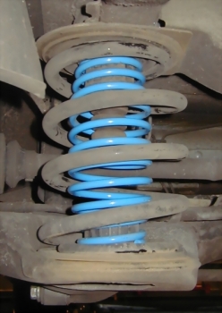 Zusatz-Federn Mitsubishi Outlander II, Typ CW ab Baujahr 11.06.. (mit Multilink-Achse)