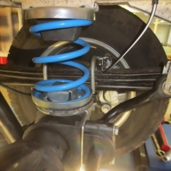 Zusatz-Federn VW Crafter Heckantrieb bis 5 t, Typ SY/SZ, Baujahr 09.16.. (für Hinten mit Zwillingsbereifung)