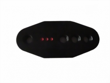 Universalmontageplatte kurz rot