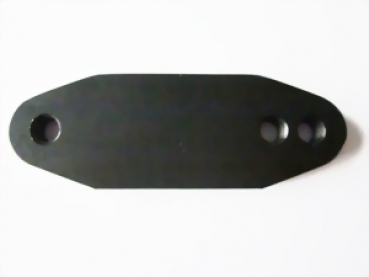 Universalmontageplatte lang rot