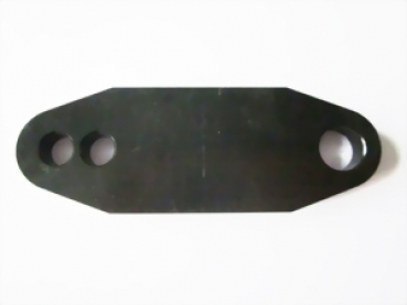 Universalmontageplatte lang blau