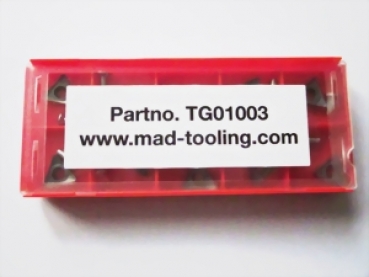 10er Pack Wendeschneidplatten positiv DA 8704, DA 2002 und DA 9004