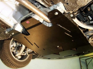 Unterfahrschutz Audi A4 (Montage überOE Abdeckung), Typ 8E/B7, Motor alle ausser Quattro ab Baujahr 11.2004 - 06.2008