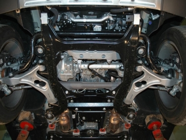 Unterfahrschutz Audi Q7 (mit Offroad Style Paket), Typ 4L, Motor alle ab Baujahr 03.2006 - 08.2015