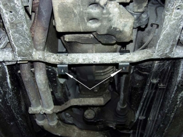 Unterfahrschutz BMW 5er, Typ E34, Motor 2.5 (4x4) ab Baujahr 12.1987 - 01.1997