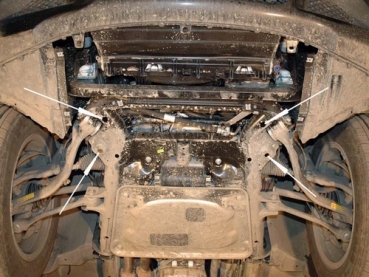 Unterfahrschutz BMW X3, Typ E83, Motor 2.0 TD/3.0 Si ab Baujahr 01.2004 - 12.2011
