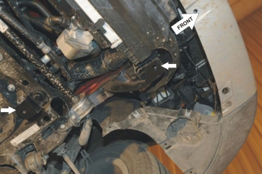 Unterfahrschutz BMW X1, Typ E84, Motor 1.8/2.0/2.0 TD ab Baujahr 03.2009 - 06.2015