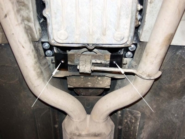 Unterfahrschutz Maserati 3200, Typ 338B32, Motor 3.2 ab Baujahr 10.1998 - 03.2002