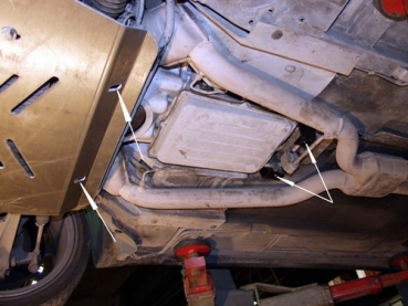 Unterfahrschutz Maserati 3200, Typ 338B32, Motor 3.2 ab Baujahr 10.1998 - 03.2002