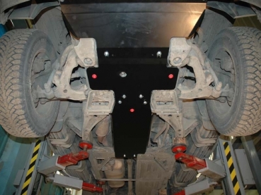 Unterfahrschutz Chevrolet Trailblazer, Typ KC, Motor 4.2/5.3 ab Baujahr 09.2001 - 09.2008