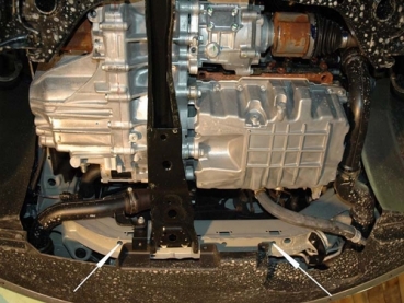 Unterfahrschutz Jeep Patriot/Liberty, Typ MK74, Motor 2.0D ab Baujahr 02.2007 -