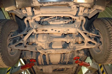 Unterfahrschutz Hummer H3, Typ GMT345, Motor 3.7 ab Baujahr 04.2005 - 2010