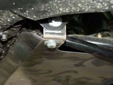 Unterfahrschutz Chevrolet Spark, Typ M200, Motor 0.8/1.0 ab Baujahr 05.2005 -