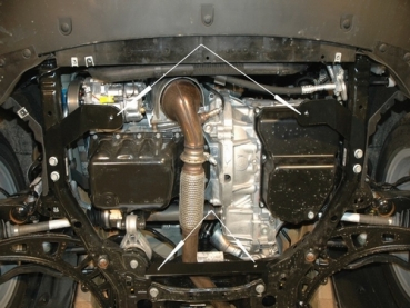 Unterfahrschutz Mini One Countryman Frontantrieb, Typ R60, Motor 1.6 ab Baujahr 06.2010 -