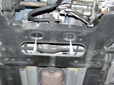 Unterfahrschutz Citroen Berlingo, Typ M/MF, Motor alle ausser 2.0 HDI ab Baujahr 07.1996 - (Facelift 04.2003 -)