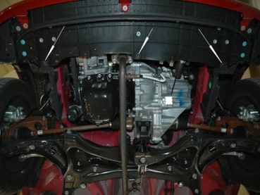 Unterfahrschutz Citroen C1, Typ PM/PN, Motor 1.0/1.4 HDI ab Baujahr 06.2005 -