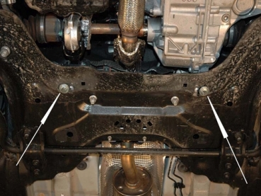 Unterfahrschutz Citroen C4 I, Typ L, Motor alle ab Baujahr 07.2008 - 07.2011