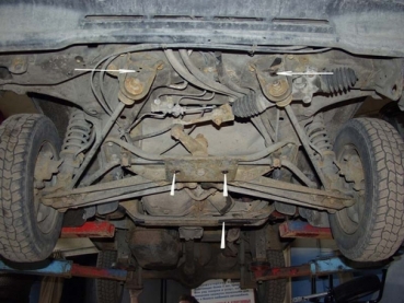 Unterfahrschutz Daewoo Damas, Motor 0.8 ab Baujahr 1991 -