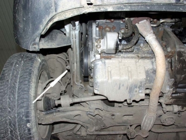 Unterfahrschutz Fiat Doblo, Typ 119/223, Motor 1.2/1.3D/1.6/1.9D ab Baujahr 03.2001 -