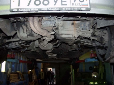 Unterfahrschutz Ford Escort/Orion, Typ AAL/ABL/AFL/AVL/ALL/GAL, Motor alle ausser 1.8 TD ab Baujahr 07.1990 - 02.1999