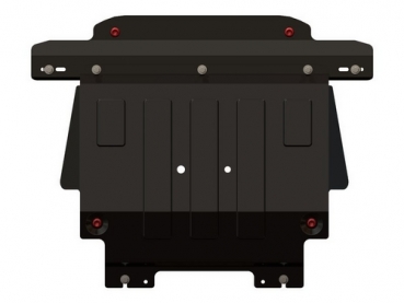 Unterfahrschutz Ford Fiesta V, Typ JH/JD, Motor 1.3/1.4/1.6/2.0 ab Baujahr 11.2001 - 06.2008