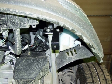 Unterfahrschutz Ford Fiesta V, Typ JH/JD, Motor 1.3/1.4/1.6/2.0 ab Baujahr 11.2001 - 06.2008