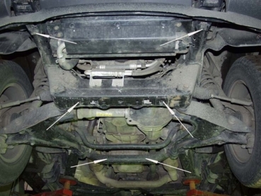 Unterfahrschutz Ford Explorer III, Typ U2, Motor 4.0/4.6 ab Baujahr 2001 - 2005