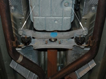 Unterfahrschutz Ford Mustang V, Typ S197, Motor 4.0 V6 ab Baujahr 2004 - 2014