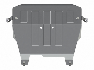 Unterfahrschutz Ford Fiesta VI ST, Typ JA8/JA (-LPG), Motor 1.6 ST ab Baujahr 01.2013 - 12.2016