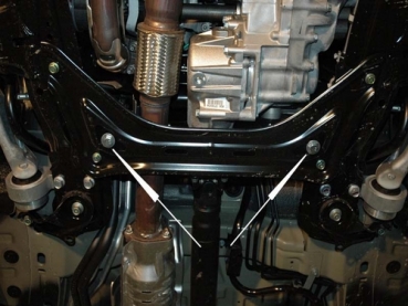 Unterfahrschutz Honda Pilot I, Motor 3.5 ab Baujahr 2008 - 2011