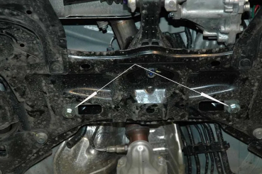 Unterfahrschutz Honda Fit II, Typ GE, Motor alle ab Baujahr 2008 - 2013