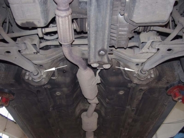 Unterfahrschutz Hyundai Lantra II, Typ J-2, Motor alle ab Baujahr 06.1995 - 10.2000