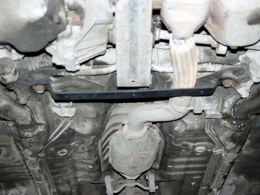 Unterfahrschutz Hyundai Pony/Excel, Typ X-2, Motor 1.3/1.5 ab Baujahr 01.1990 - 01.1995