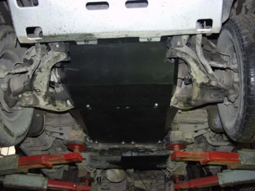Unterfahrschutz Mitsubishi Galloper, Typ JK-01, Motor alle ab Baujahr 09.1998 - 12.2003
