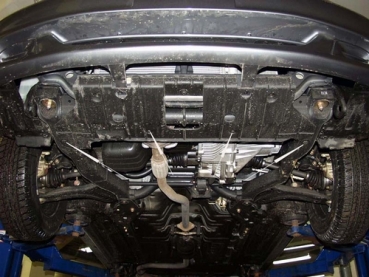 Unterfahrschutz Hyundai Accent II, Typ LC, Motor alle ab Baujahr 2003 - 05.2006