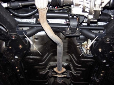 Unterfahrschutz Hyundai Accent II, Typ LC, Motor alle ab Baujahr 2003 - 05.2006