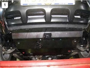 Unterfahrschutz Hyundai Santa Fé II, Typ CM, Motor alle ab Baujahr 03.2006 - 08.2012