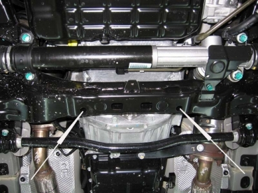 Unterfahrschutz Hyundai Genesis, Typ BH, Motor 3.8 ab Baujahr 01.2008 -