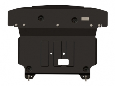 Unterfahrschutz Hyundai Santa Fé III/Grand Santa Fé (mit Seitenteilen), Typ DM, Motor alle ab Baujahr 09.2012 -