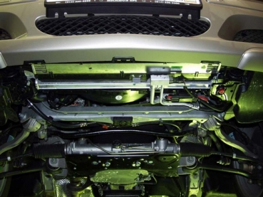 Unterfahrschutz Mercedes Benz C-Klasse Sportcoupé, Typ CL203, Motor 2.3 Kompressor ab Baujahr 03.2001 - 06.2011