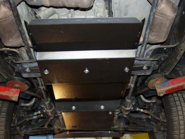 Unterfahrschutz Mercedes Benz M-Klasse, Typ 163, Motor 3.2/3.5/4.0 CDI/4.3/5.0/5.5 AMG ab Baujahr 02.1998 - 06.2005