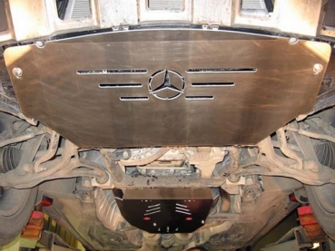 Unterfahrschutz Mercedes Benz M-Klasse, Typ 164, Motor 2.8 CDI/3.0 CDI/3.2 CDI ab Baujahr 07.2005 - 12.2011