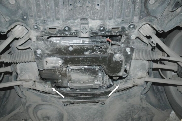 Unterfahrschutz Mercedes Benz GLK, Typ 204X, Motor alle ab Baujahr 07.2012 -