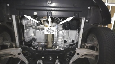 Unterfahrschutz Mercedes Benz A-Klasse, Typ W177, Motor alle, Baujahr 03.2018 -