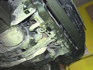 Unterfahrschutz Mitsubishi Galant IV, Typ E3, Motor alle ab Baujahr 11.1987 - 03.1993