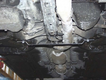 Unterfahrschutz Mitsubishi Galant IV, Typ E3, Motor alle ab Baujahr 11.1987 - 03.1993